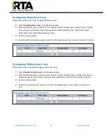 Preview for 33 page of RTA 460ETCBM-NNA4 Product User Manual