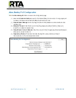 Preview for 18 page of RTA 460ETCBMS-NNA4 Product User Manual