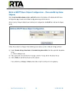Preview for 38 page of RTA 460ETCBMS-NNA4 Product User Manual