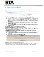 Preview for 33 page of RTA 460ETCDFM-NNA1 Product User Manual