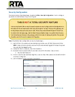 Preview for 54 page of RTA 460ETCDFM-NNA1 Product User Manual