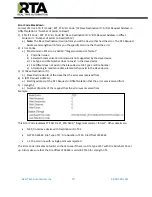 Preview for 70 page of RTA 460ETCDFM-NNA1 Product User Manual