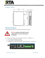 Preview for 9 page of RTA 460ETCMM-N2EW Product User Manual