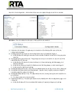 Preview for 69 page of RTA 460ETCMM-N700 Product User Manual