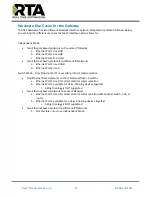 Preview for 11 page of RTA 460ETCMS-N2E Product User Manual