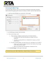 Preview for 13 page of RTA 460ETCMS-N2E Product User Manual