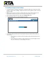 Preview for 15 page of RTA 460ETCMS-N2E Product User Manual