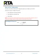 Preview for 20 page of RTA 460ETCMS-N2E Product User Manual