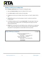 Preview for 26 page of RTA 460ETCMS-N2E Product User Manual