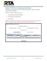 Preview for 27 page of RTA 460ETCMS-N2E Product User Manual