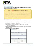 Preview for 45 page of RTA 460ETCMS-N2E Product User Manual