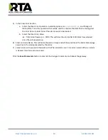 Preview for 50 page of RTA 460ETCMS-N2E Product User Manual