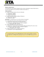 Preview for 20 page of RTA 460ETCQT-N2E Product User Manual