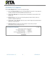 Preview for 21 page of RTA 460ETCQT-N2E Product User Manual