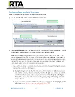 Preview for 27 page of RTA 460ETCQT-N2E Product User Manual