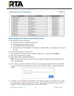 Preview for 43 page of RTA 460ETCWI-N2E Product User Manual