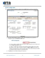 Preview for 23 page of RTA 460MCA-N34 Product User Manual