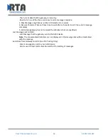 Preview for 66 page of RTA 460MCA-N34 Product User Manual