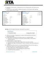 Preview for 55 page of RTA 460MCBM-NNA1 Product User Manual