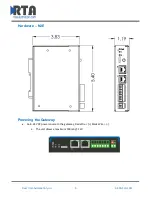 Preview for 9 page of RTA 460MCWI-N2E Product User Manual