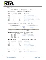 Предварительный просмотр 39 страницы RTA 460MMBS-NNA1 Product User Manual