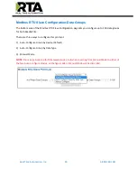 Preview for 19 page of RTA 460MRSUS-NNA4 Product User Manual