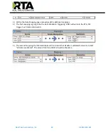 Preview for 44 page of RTA 460MSBM-NNA1 Product User Manual