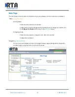 Preview for 10 page of RTA 460MSBS Product User Manual