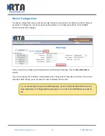 Preview for 11 page of RTA 460MSBS Product User Manual