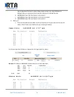 Preview for 32 page of RTA 460MSBS Product User Manual