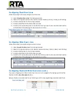 Предварительный просмотр 26 страницы RTA 460MSDFM Product User Manual