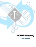 RTA 460MXE User Manual preview