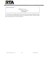 Preview for 89 page of RTA 460PSA-N700 Product User Manual