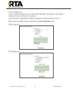 Предварительный просмотр 11 страницы RTA 460PSBM-N2E Product User Manual