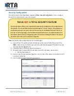 Preview for 52 page of RTA 460PSBMS-N34 Product User Manual