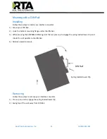 Preview for 11 page of RTA 460PSBMS-NNA4 Product User Manual