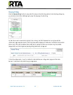 Предварительный просмотр 47 страницы RTA 460PSBMS-NNA4 Product User Manual