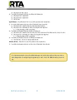 Preview for 20 page of RTA 460PSBS-N2EW Product User Manual