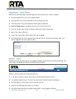 Предварительный просмотр 69 страницы RTA 460PSBS-NNA1 Product User Manual