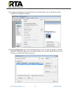 Preview for 26 page of RTA 460PSUS-NNA1 Product User Manual