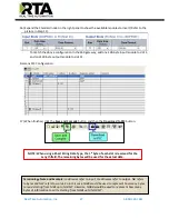 Preview for 27 page of RTA 460PSUS-NNA1 Product User Manual