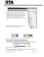 Preview for 30 page of RTA 460PSUS-NNA1 Product User Manual