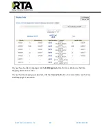 Preview for 48 page of RTA 460PSUS-NNA1 Product User Manual