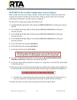 Preview for 19 page of RTA 460PSWI-NNA4 Product User Manual