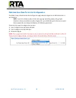 Preview for 38 page of RTA 460PSWI-NNA4 Product User Manual