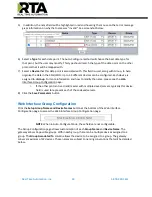 Preview for 43 page of RTA 460PSWI-NNA4 Product User Manual