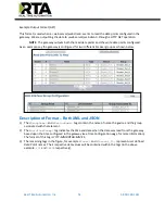 Preview for 51 page of RTA 460PSWI-NNA4 Product User Manual