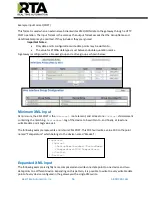 Preview for 56 page of RTA 460PSWI-NNA4 Product User Manual