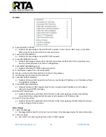 Preview for 91 page of RTA 460PSWI-NNA4 Product User Manual