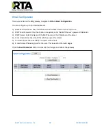 Preview for 62 page of RTA 460QT-NNA1 Product User Manual